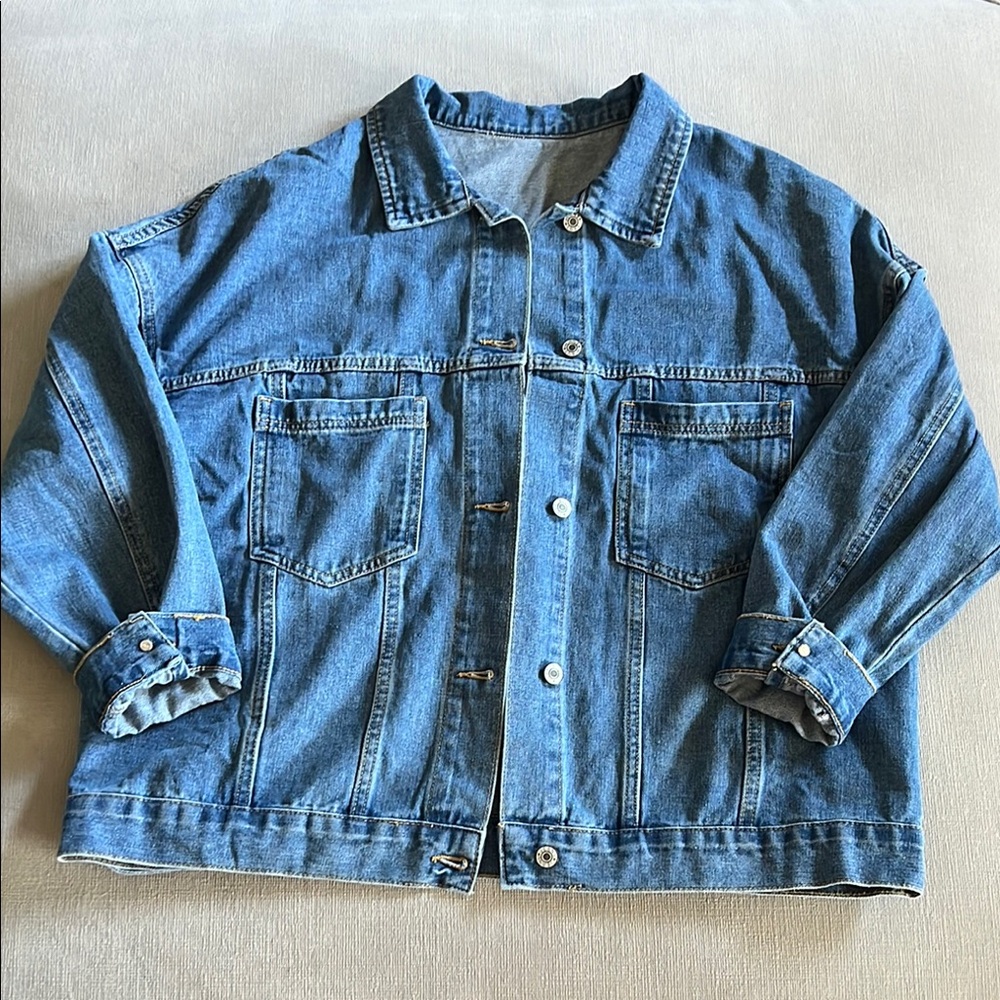 Classic Blue Denim Jacket XL